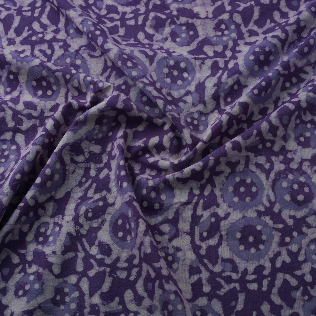 Bagru Dabu Hand Block Prints Natural Dyed Cotton Fabric 33