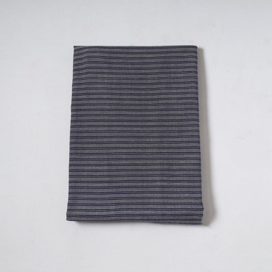 Blue - Jhiri Pure Handloom Cotton Precut Fabric (2 meter) 43
