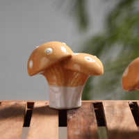 Mushroom - Handcrafted Ceramic Toys (Set of 2)