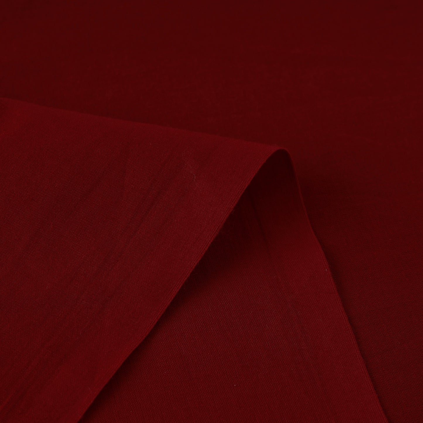 Red - Prewashed Plain Cotton Fabric 02