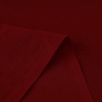 Red - Prewashed Plain Cotton Fabric 02