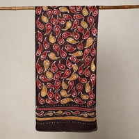 Brown - Hand Batik Printed Mul Cotton Stole 39