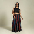 Buy Multicolor Khun Patchwork 24 Kali Cotton Long Skirt