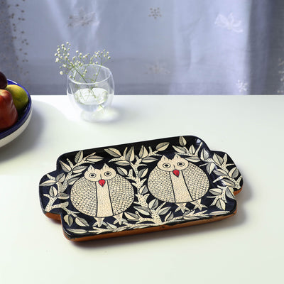 Hand Painted Wooden Tray