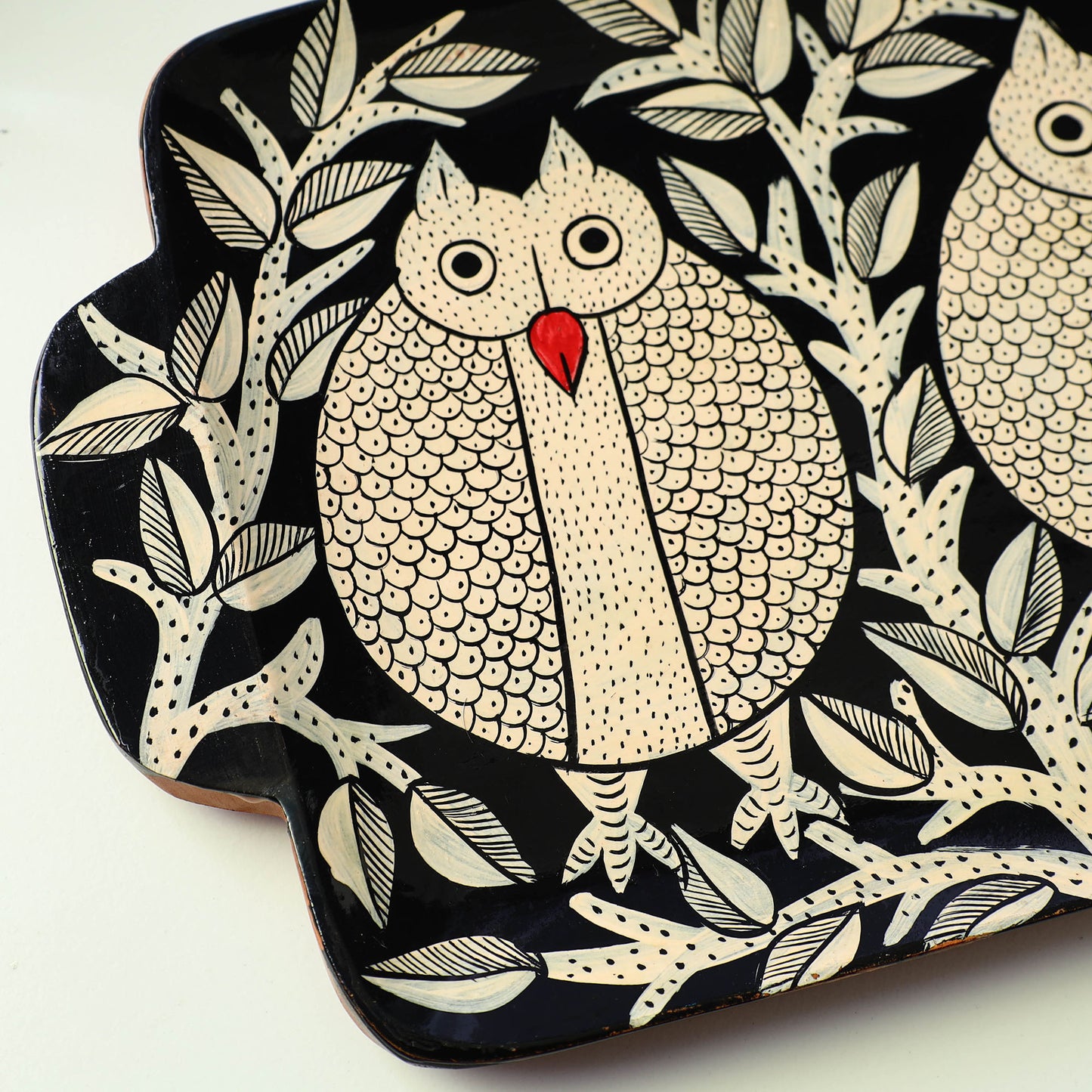 Hand Painted Wooden Tray