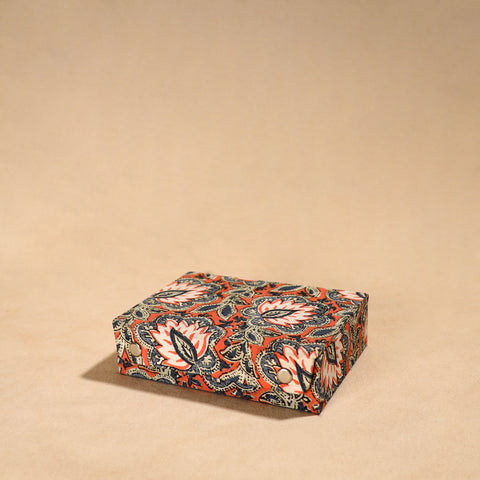 Floral Printed Handcrafted jewellery Box (7 x 5 in)