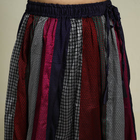 Buy Multicolor Khun Patchwork 24 Kali Cotton Long Skirt