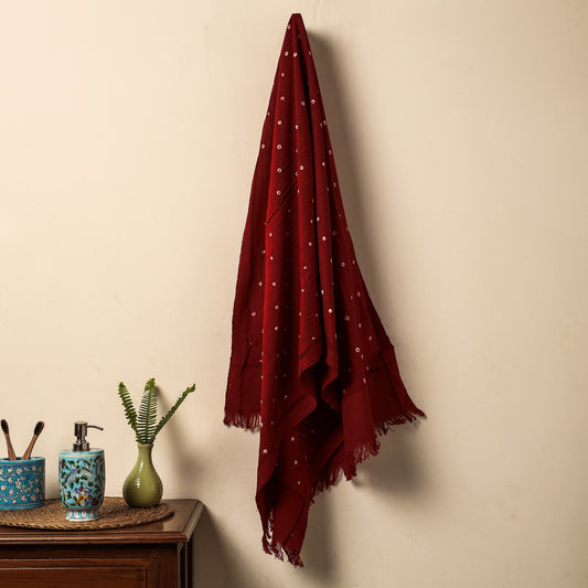 Bandhani Tie-Dye Handloom Cotton Towel