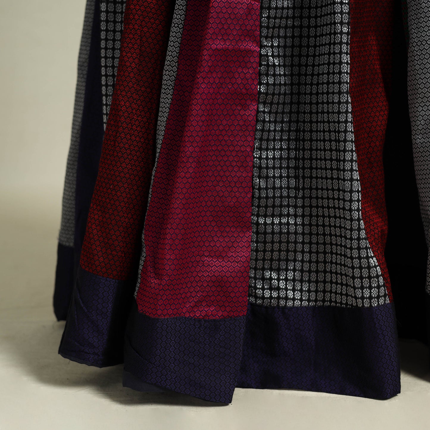 Buy Multicolor Khun Patchwork 24 Kali Cotton Long Skirt