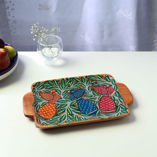 Hand Painted Wooden Tray