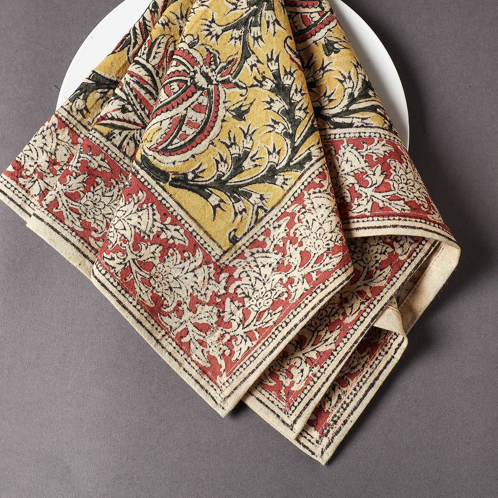 kalamkari cotton napkins 