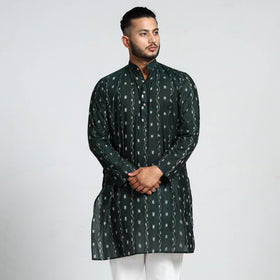 Buy Sambalpuri Ikat Weave Cotton Men Long Kurta Online at iTokri.com