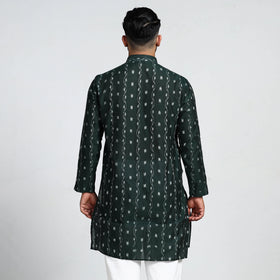 Buy Sambalpuri Ikat Weave Cotton Men Long Kurta Online at iTokri.com
