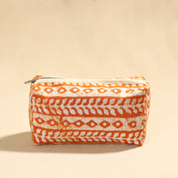 cotton toiletry pouch