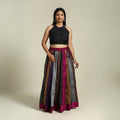 Buy Multicolor Khun Patchwork 24 Kali Cotton Long Skirt