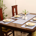 Barmer Applique Cutwork Dining Table Runner with Mat Set 11