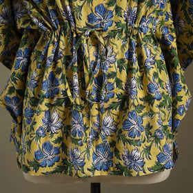 Sanganeri Block Print Cotton Kaftan (Short)