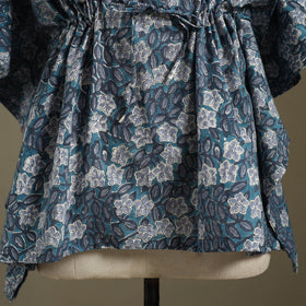 Sanganeri Block Print Cotton Kaftan (Short)