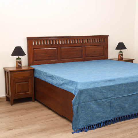Bijnor Pure Handloom Cotton Double Bed Sheet (108 x 90 in) 28