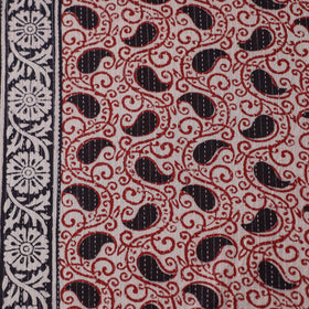 Buy Bagh Block Printed Kantha Style Cotton Fabric 17 Online at iTokri.com