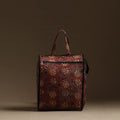 Red Handmade Cotton Shopping Hand bag