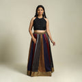  Multicolor Khun Patchwork 24 Kali Cotton Long Skirt