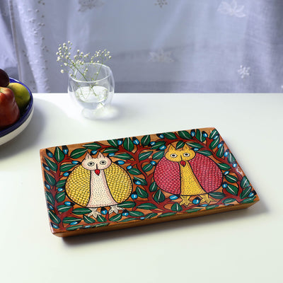 Hand Painted Wooden Tray