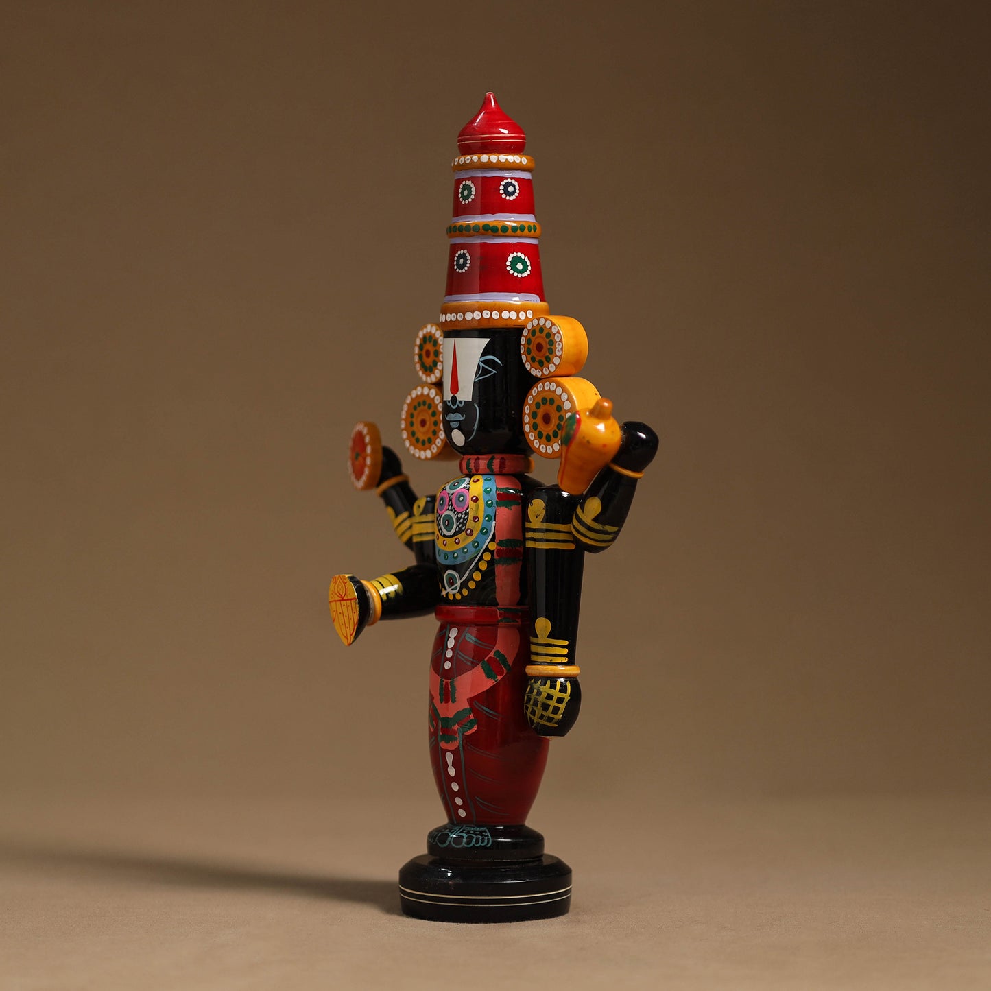 Balaji - Etikoppaka Handcrafted Wood Idol 17