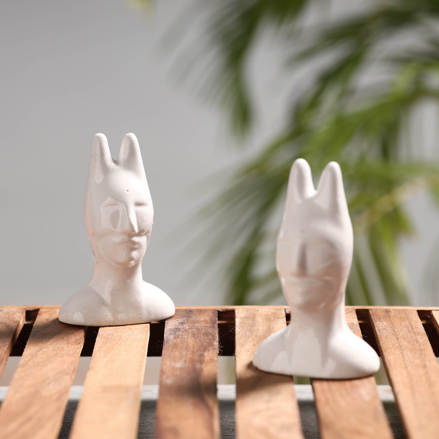 Handcrafted Ceramic Toys (Set of 2)