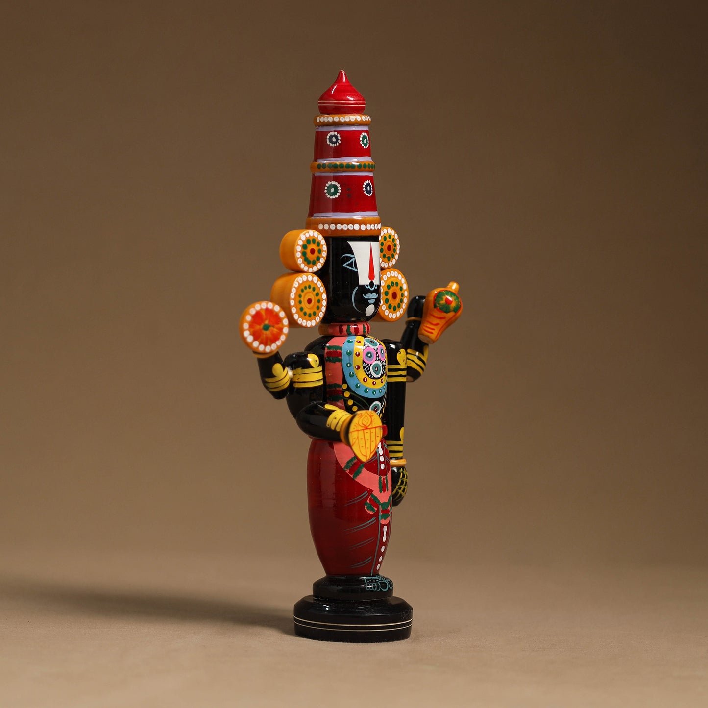 Balaji - Etikoppaka Handcrafted Wood Idol 17