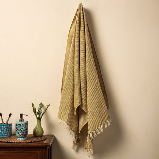Waffle Weave Handwoven Pure Cotton Towel