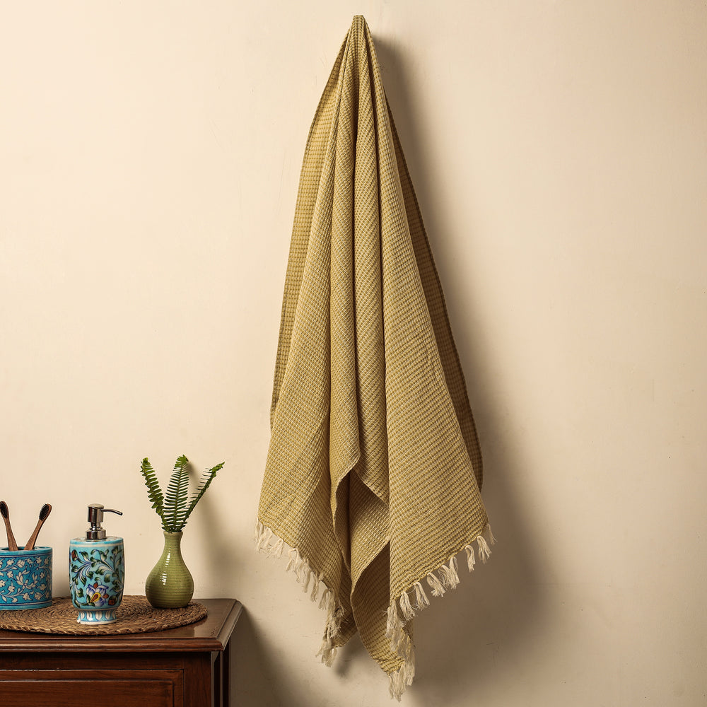 handwoven cotton towel