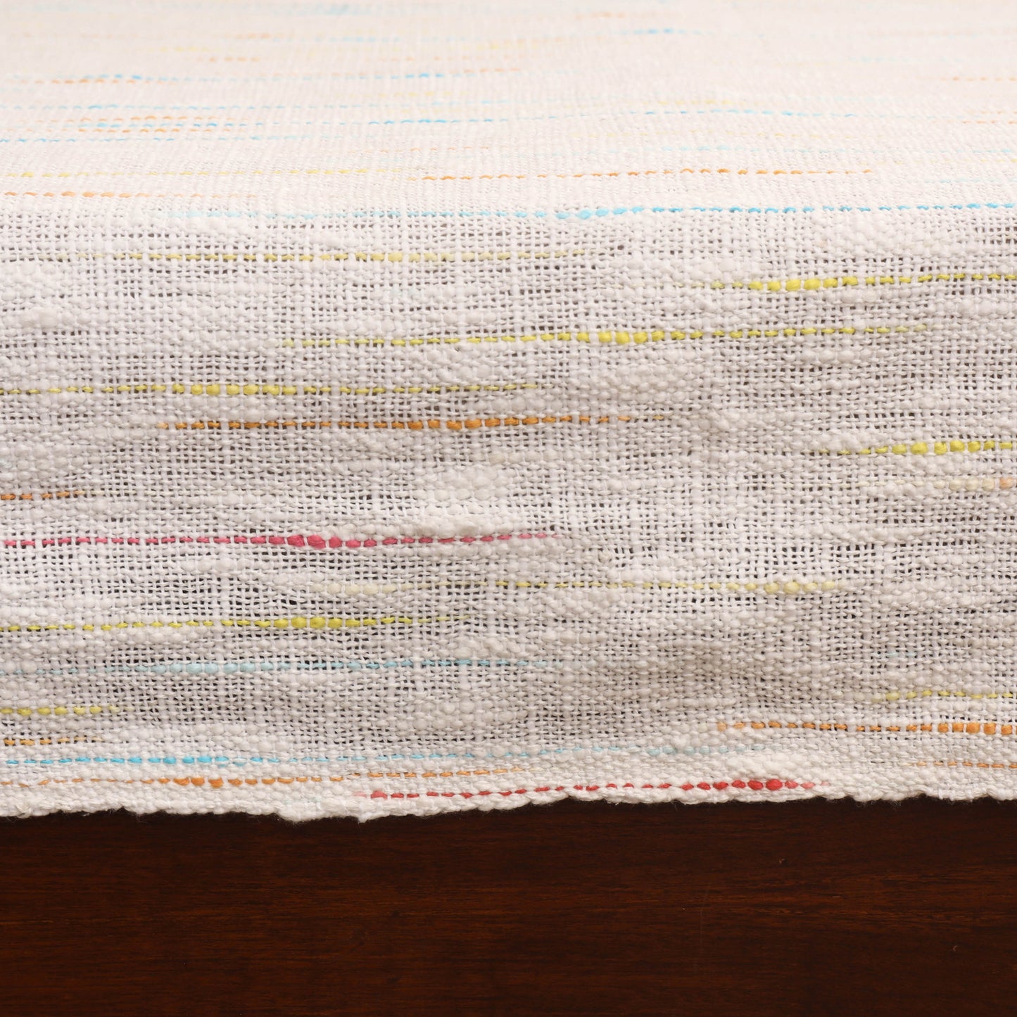 Bijnor Pure Handloom Cotton Double Bed Sheet (108 x 90 in) 03