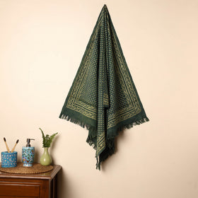  Handloom Block Printed Cotton Bindaas Towel 