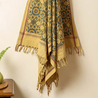 Block Printed Cotton Towel
