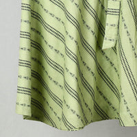 Green - Jacquard Cotton Wrap Around Skirt 25