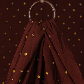 Kutch Bandhani Tie-Dye Pure Mul Cotton Fabric 13