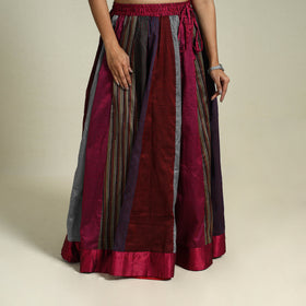 Multicolor - khun patchwork 24 kali cotton long skirt 22