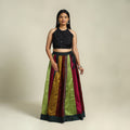  Multicolor Khun Patchwork 24 Kali Cotton Long Skirt