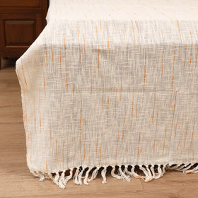 Bijnor Pure Handloom Cotton Double Bed Sheet (108 x 90 in) 06