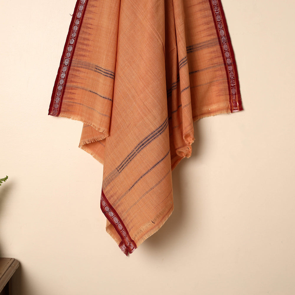 Orange - Sambalpuri Ikat Handloom Cotton Gamcha Towel 03