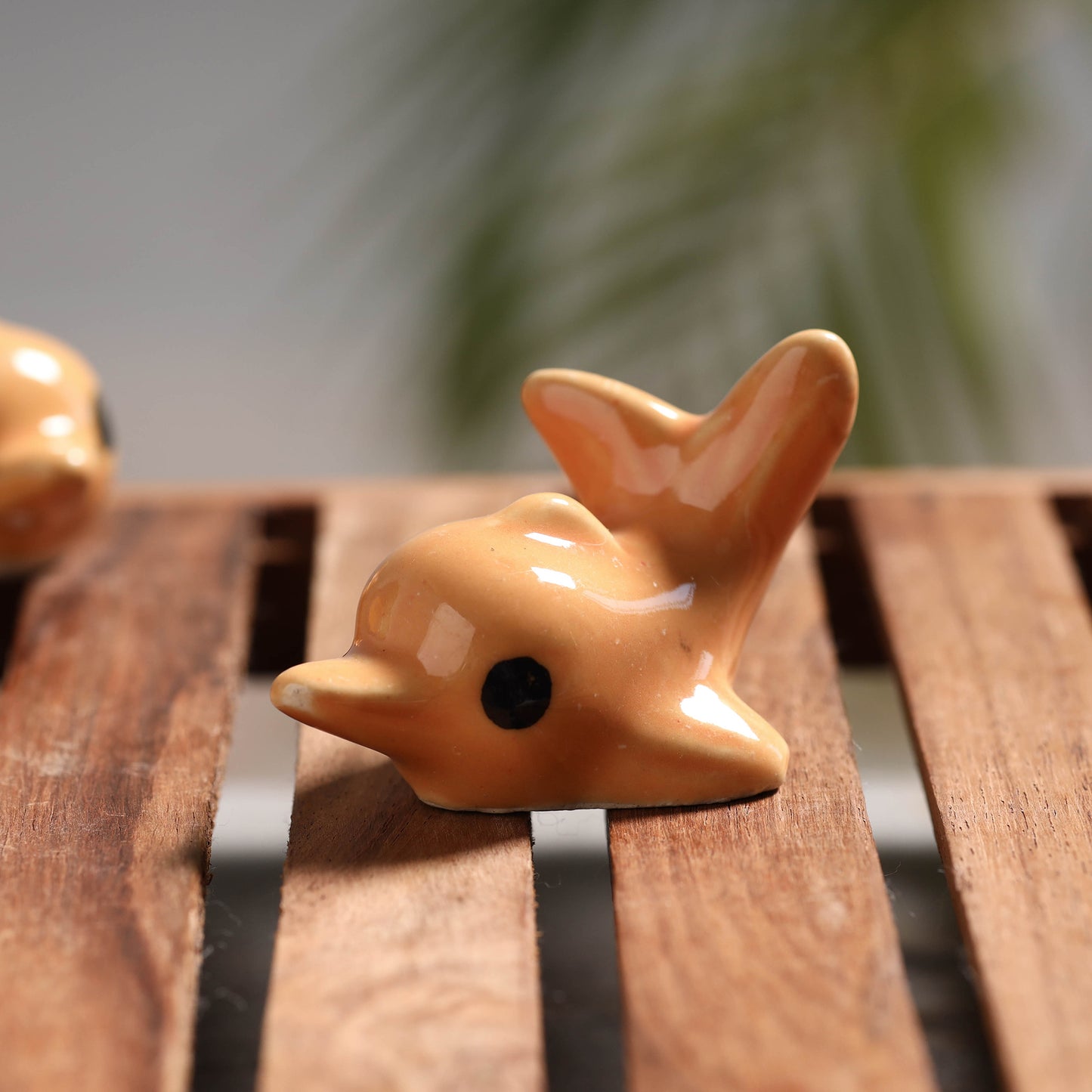 Dolphin - Handcrafted Ceramic Toys (Set of 2)