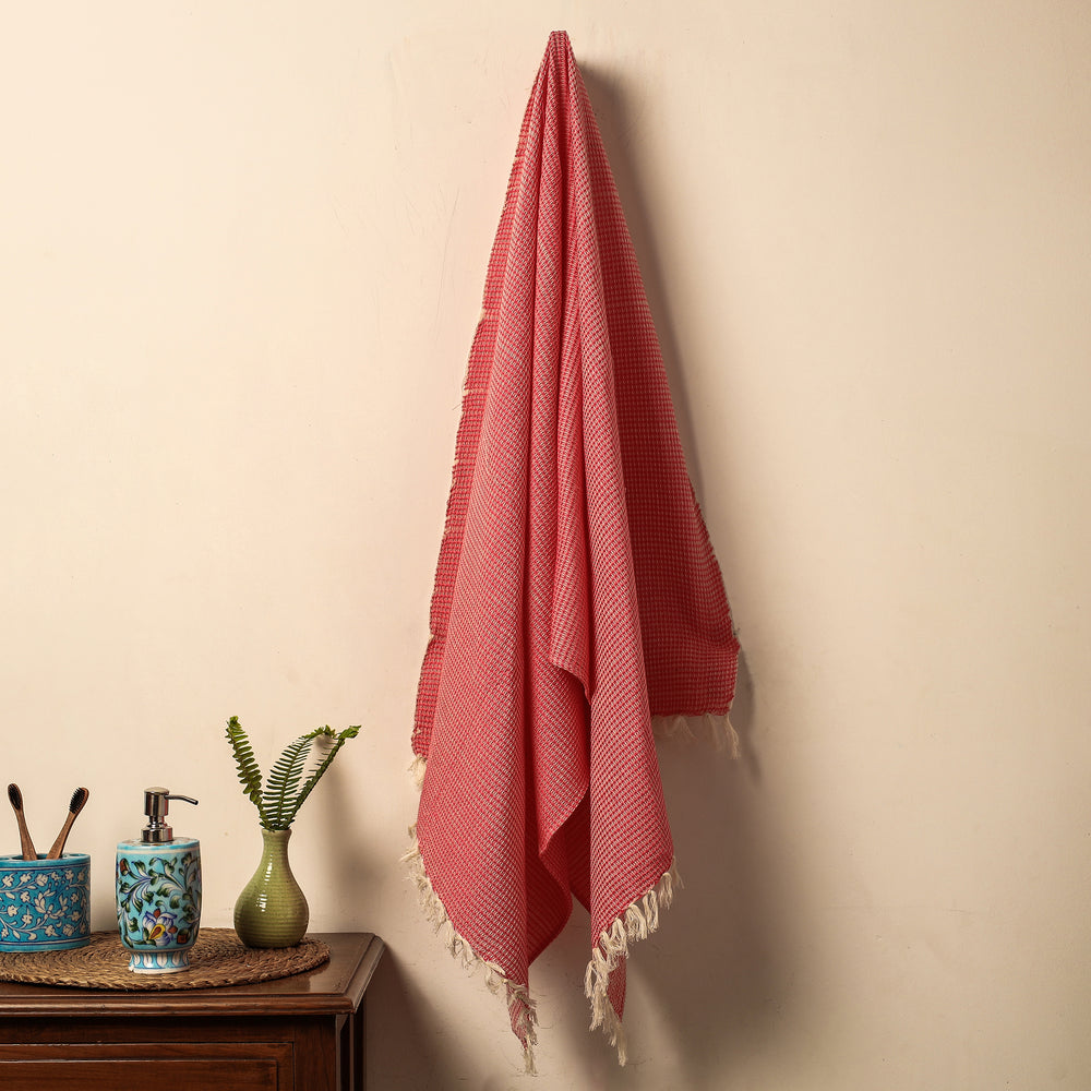 handwoven cotton towel