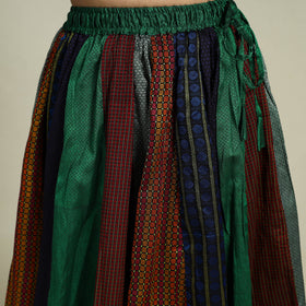 Buy Multicolor Khun Patchwork 24 Kali Cotton Long Skirt