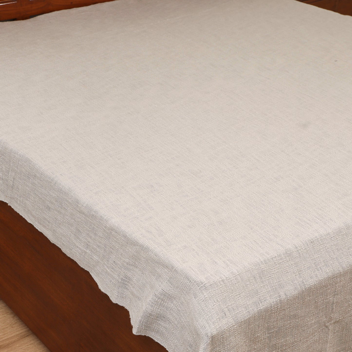 Bijnor Pure Handloom Cotton Double Bed Sheet (108 x 90 in) 08