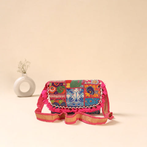 Khambadiya Patchwork Sling Bag 28