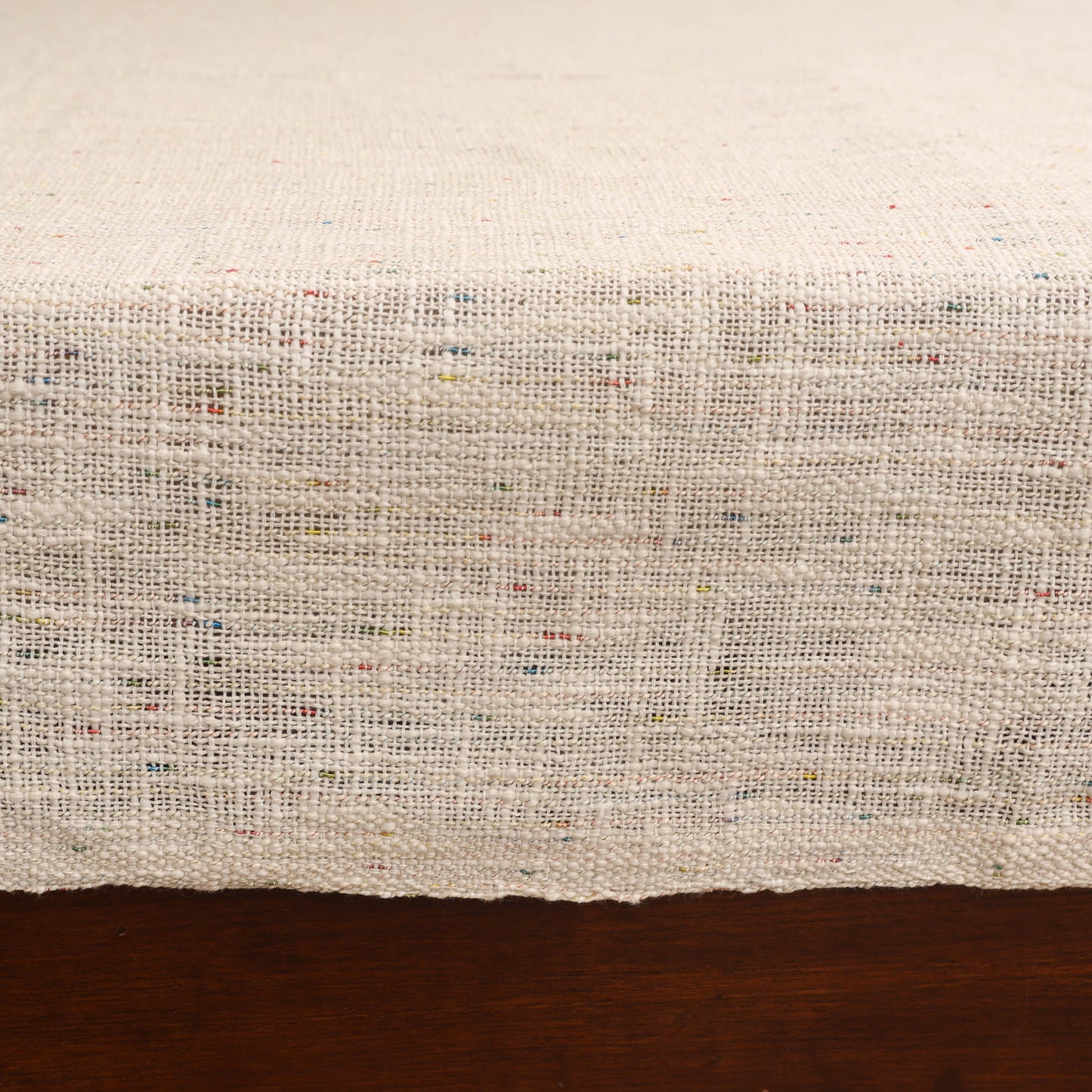 Bijnor Pure Handloom Cotton Double Bed Sheet (108 x 90 in) 09