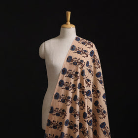 Natural Dyed Hand Block Print Ajrakh Cotton Hakoba Fabric 02