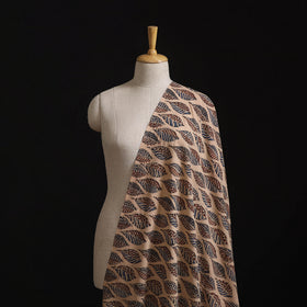 Natural Dyed Hand Block Print Ajrakh Cotton Hakoba Fabric 06