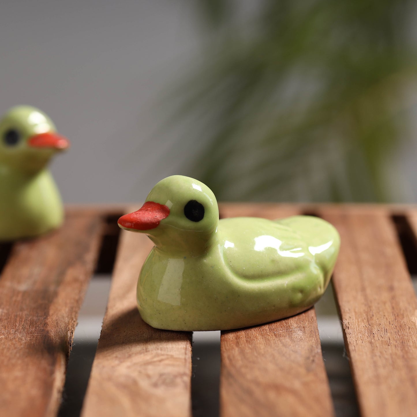 Duck - Handcrafted Ceramic Toys (Set of 2)